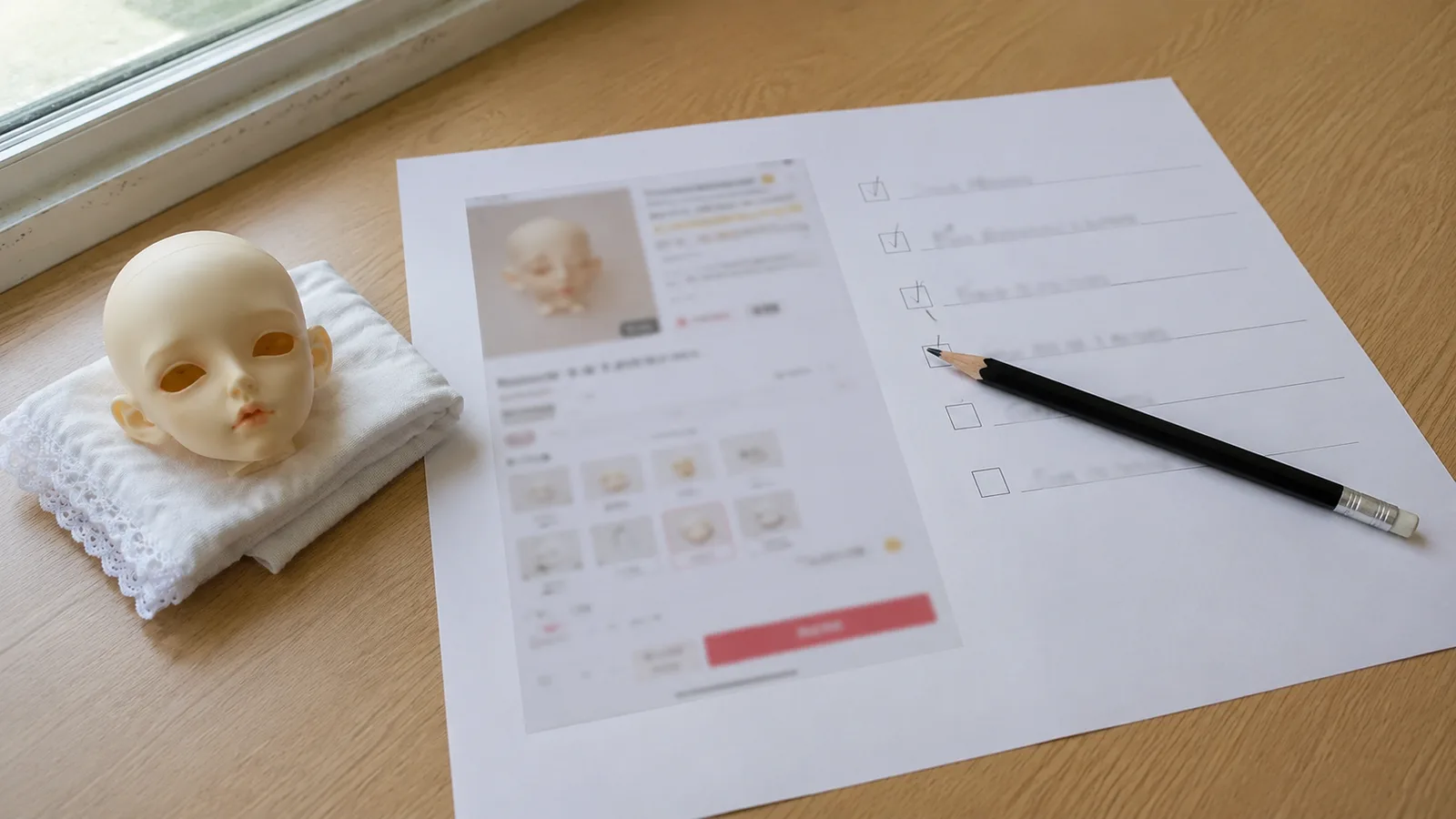 BJD supplier and listing detail checks used to avoid risky buying routes.